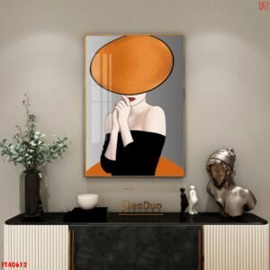 Tranh Canvas Cô Gái Đơn 1 Bức Lớn A9