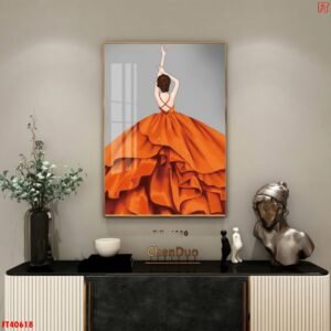 Tranh Canvas Cô Gái Đơn 1 Bức Lớn A9