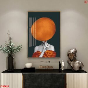 Tranh Canvas Cô Gái Đơn 1 Bức Lớn A9