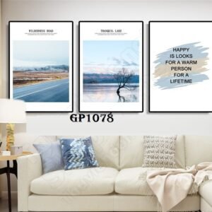 Tranh Decor Thành Phố Hiện Đại GP1078 - 35x50