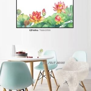 Tranh Decor Hoa Sen GP449 - 50x70