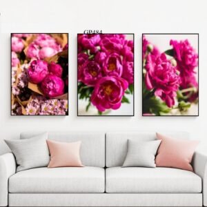 Tranh Decor Hoa Mẫu Đơn GP484
