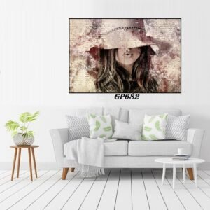 Tranh Decor Cô Gái GP682