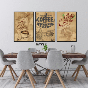Tranh Canvas Decor Quán Cà Phê GP711