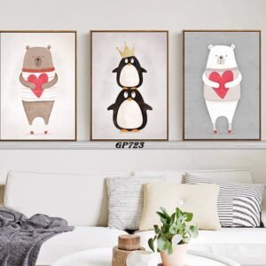 Tranh Canvas Decor Phòng Bé GP723