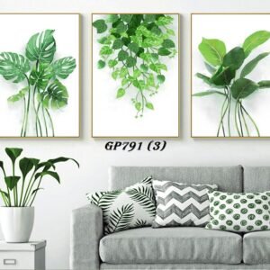 Tranh Canvas Decor Lá Hiện Đại GP791