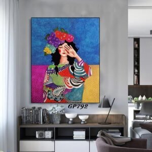 Tranh Decor Cô Gái Hiện Đại GP792