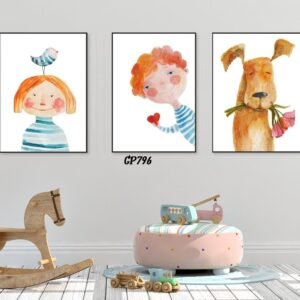 Tranh Canvas Decor Phòng Bé GP796