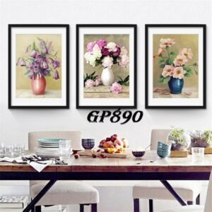 Tranh Canvas Decor Bình Hoa GP890