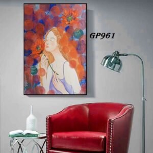 Tranh Decor Cô Gái GP961 - 50x70