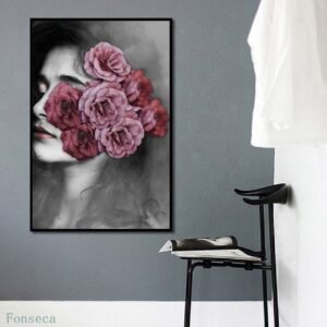 Tranh Canvas Cô Gái Đơn 1 Bức Lớn A9