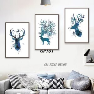 Tranh Canvas Decor Trừu Tượng GP101