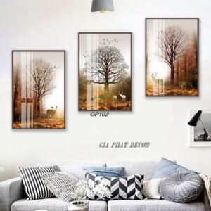 Tranh Canvas Decor Trừu Tượng GP102
