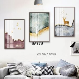 Tranh Canvas Decor Trừu Tượng Hiện Đại GP115