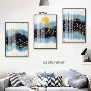 Tranh Canvas Decor Trừu Tượng GP116