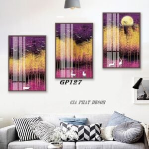 Tranh Canvas Decor Trừu Tượng GP127