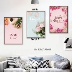 Tranh Canvas Decor Hiện Đại GP51