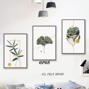 Tranh Canvas Decor Trừu Tượng GP68