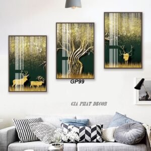 Tranh Canvas Decor Trừu Tượng GP99