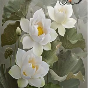 Tranh Canvas Hoa Sen A9