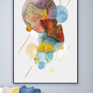 Tranh Canvas Lá Bạch Quả A9