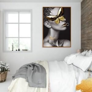 Tranh Canvas Cô Gái Đơn 1 Bức Lớn A9